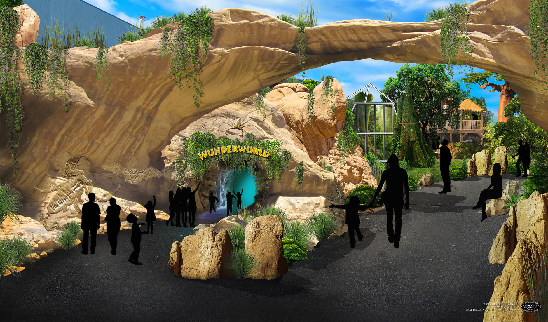 Wunderworld plaza entrance